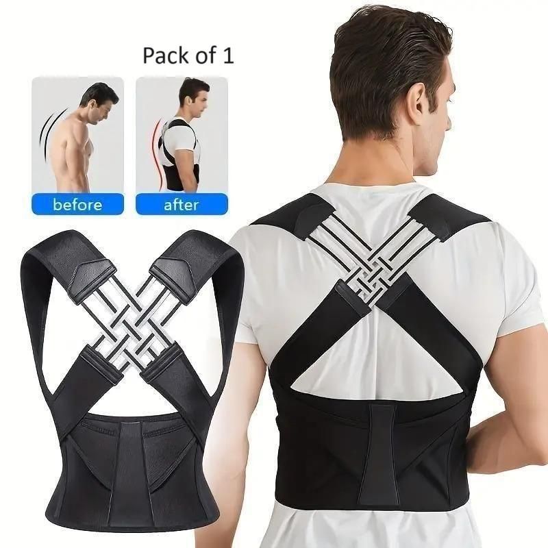 Adjustable Back Posture Corrector – Lightweight Support Belt