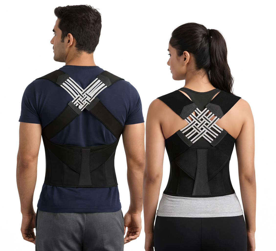 Adjustable Back Posture Corrector – Lightweight Support Belt